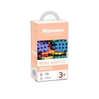 Klocki konstrukcyjne Mini Waffle Pastel 140 elementów Marioinex