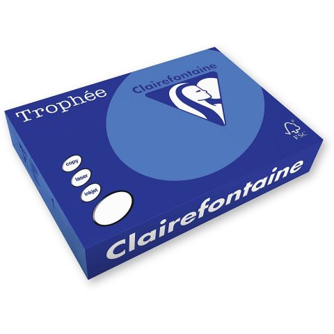 Papier kolorowy kolorowy A4 błękit karaibski 500k. 160g Trophee (xca41022)