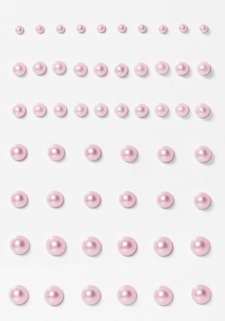 Perełki samoprzylepne 3/5/6/7mm różowe różowy Galeria Papieru (251103)