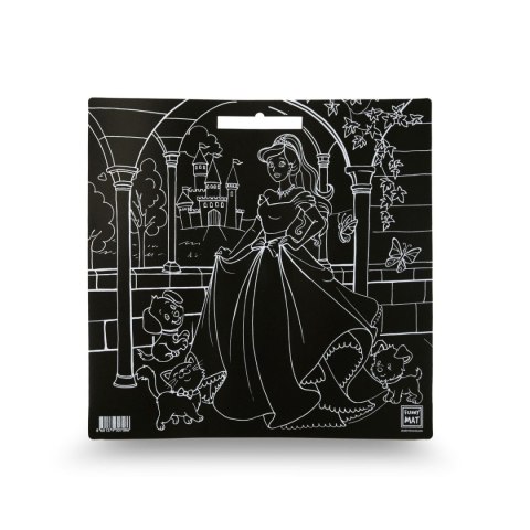 Podkład na biurko FUNNY MAT BLACK UNIVORNS sfu707 czarny polipropylen PP [mm:] 400x400 Strigo (8681379307079)