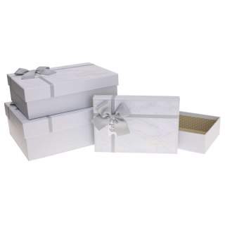 Pudełko na prezent Rozette (PUG-20P18-PR set 3 pcs)
