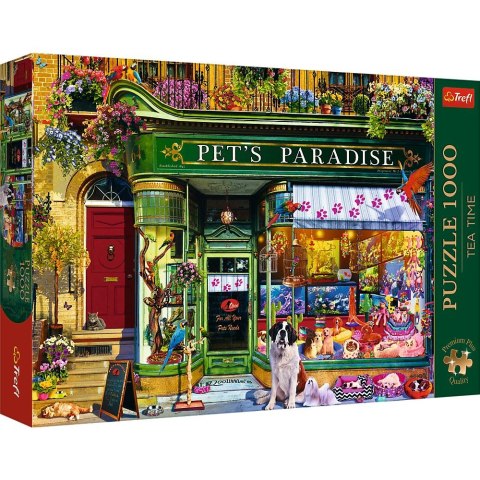 Puzzle Premium Plus Raj dla zwierząt 1000 el. Trefl (10841)