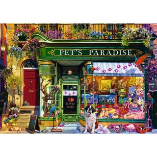 Puzzle Premium Plus Raj dla zwierząt 1000 el. Trefl (10841)