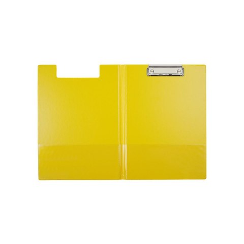 Teczka z klipem A4 żółty Biurfol