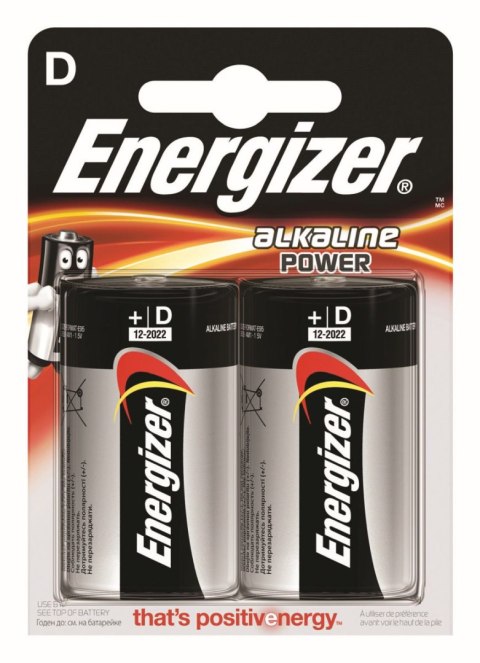 Baterie Alkaline Power D LR20 LR20 Energizer (EN-297331)
