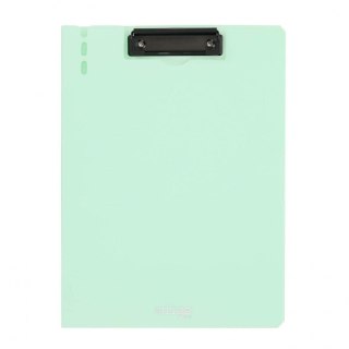 Deska z klipem (podkład do pisania) A4 miętowy Strigo (z górnym klipem)