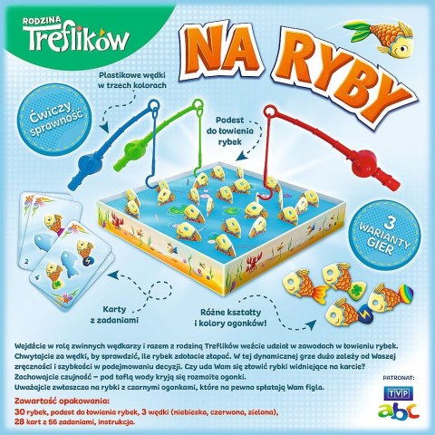 Gra planszowa Rodzina Treflików Trefliki Na Ryby Na ryby Trefl (01963)