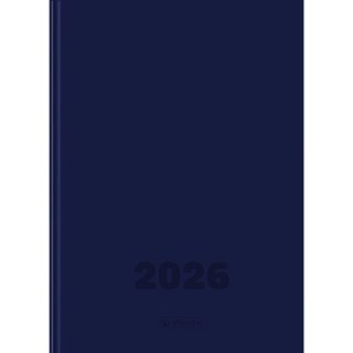 Kalendarz książkowy (terminarz) DTP dzienny szefa granatowy B5 Herlitz (40020455011)