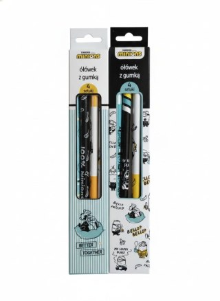 Ołówek Minionki z gumką HB (nd)