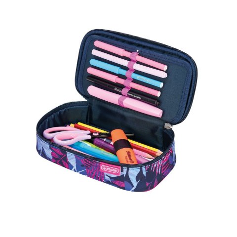 Piórnik Kosmetyczka BeatBox Indigo Flowers Herlitz (400197550)