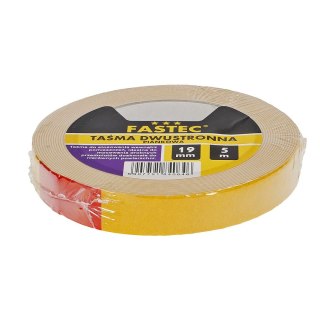 Taśma dwustronna piankowa 19x5 [mm x m] Pakart