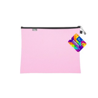 Teczka plastikowa na suwak różowa B5 z suwakiem 5903242105319 B5 różowy Tetis (BT608-R)