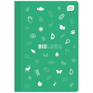 Zeszyt tematyczny Biologia A5 60k. 70g krata Interdruk