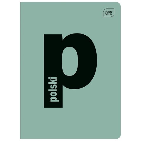 Zeszyt tematyczny Język polski A5 60k. 70g linia Interdruk