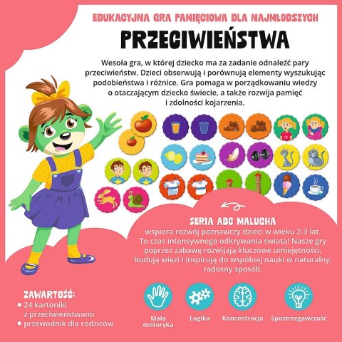 Gra edukacyjna ABC Malucha Przeciwieństwa Trefl (02908)