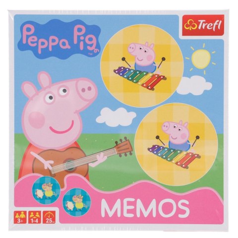 Gra logiczna Memos Świnka Peppa Trefl (01893)