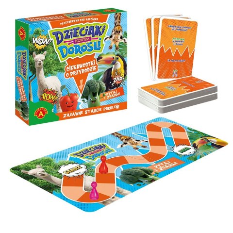 Gra planszowa DZIEJE POLSKI DZIECIAKI KONTRA DOROŚLI Alexander