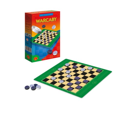 Gra planszowa Warcaby Mini Alexander (0392)