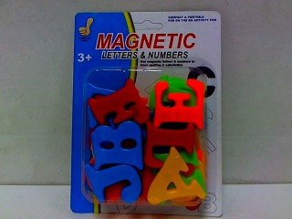 Klocki magnetyczne literki magnetyczne na blistrze Dromader (130-02690)