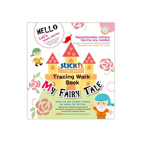 Książeczka edukacyjna MOJA BAJKA Stick'n (29027)