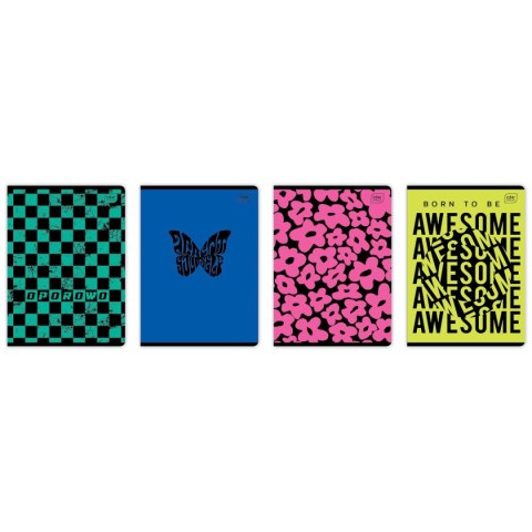 Zeszyt FLUO A5 60k. 70g linia Interdruk