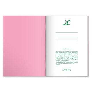 Zeszyt Pastel Colors Eco PP 9552753 A4 60k. 70g krata Herlitz (400198131)