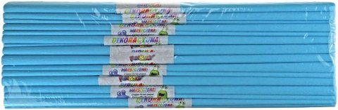 Bibuła marszczona 20 lazurowa 500mm x 2000mm Fun&Joy