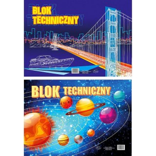 Blok techniczny A3 biały 10k Protos