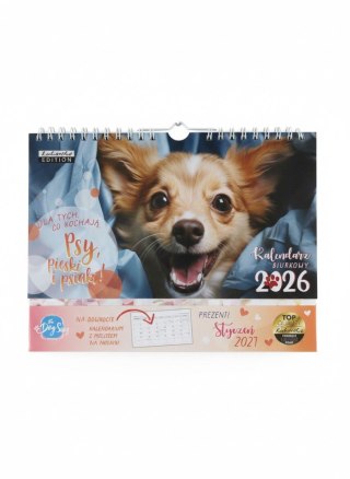 Kalendarz biurkowy PSY Kukartka