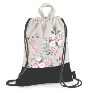 Plecak (worek) na sznurkach Flowers Beniamin (0631)