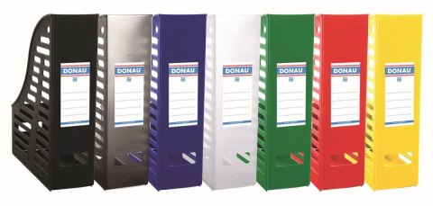 Pojemnik na dokumenty pionowy A4 przezroczysty poliester [mm:] 85x245x 315 Donau (7464001PL-09)