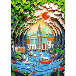 Puzzle Jubileuszowe Londyn 1000 el. Trefl (40043)