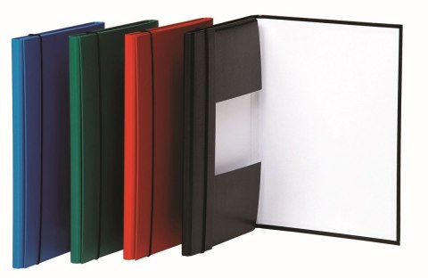 Teczka kartonowa na gumkę A4 zielona Office Products (21187311-02)