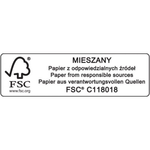 Teczka kartonowa na gumkę Life A4 różowy 500g [mm:] 250x350 Donau (2060001FSC-30)
