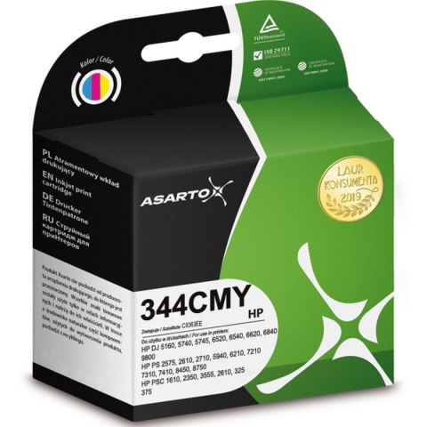 Tusz (cartridge) alternatywny do HP 344CMY | C9363EE mix Asarto