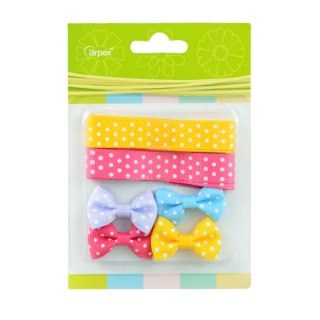 Wstążka Zestaw do zdobienia wstążki i kokardki mix Arpex (WN2196)