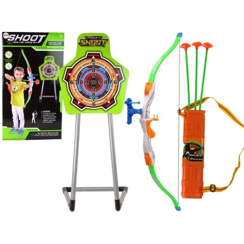 Zestaw Zestaw Strzelecki Łuk Tarcza Kołczan Strzały Lean (6696)