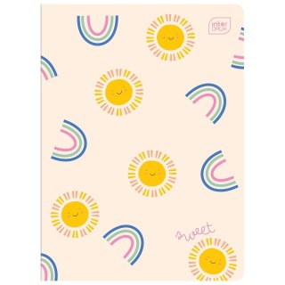 Zeszyt TRENDS GIRLS A5 32k. 70g krata Interdruk (ZE32#TREGIRLS)