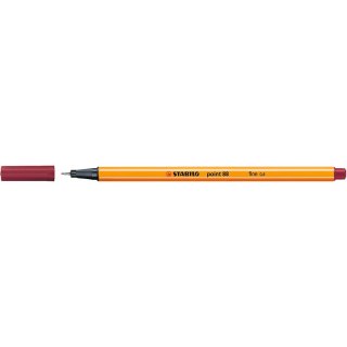 Cienkopis POINT wkład purpurowy 0,4mm 1kol. Stabilo (88/19)