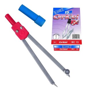 Cyrkiel + zapas grafitu BC-13 2 el. Kamet (K-1013)