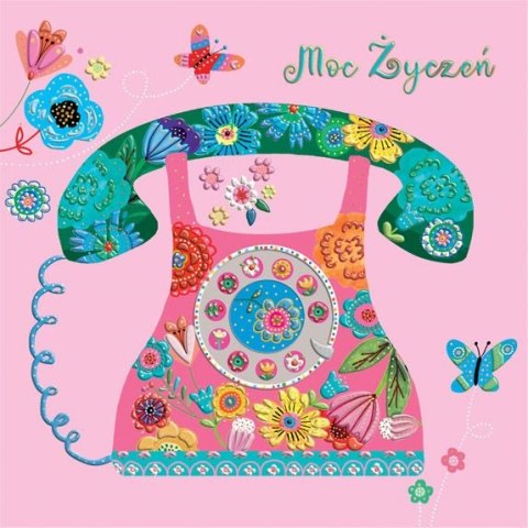 Kartka składana Karnet KW TELEFON kw Henry (5905701485178)