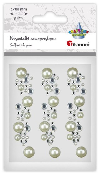 Kryształki Craft-Fun Series srebrny perłowy Titanum (24MH0326)