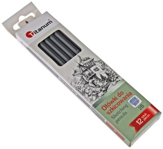 Ołówek w kartonowym pudełku 2B Titanum