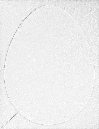 Ozdoba styropianowa jajko 250mm (290)