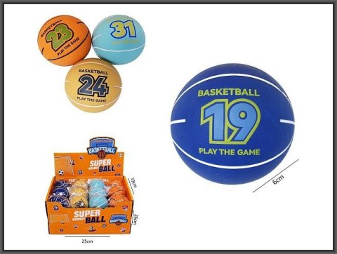 Piłeczka 6cm 4-rodzaje Hipo (H14044)