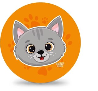 Piłka miękka gumowa kotek Artyk (133695)