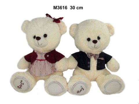 Pluszak Miś w ubranku [mm:] 300 Sun-Day (159816)