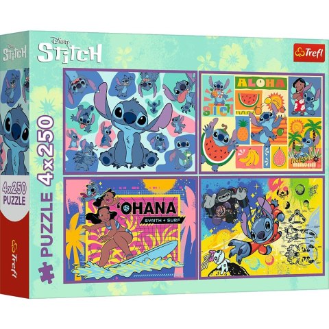Puzzle Lilo I Stitch 4x250 el. Trefl (13311)