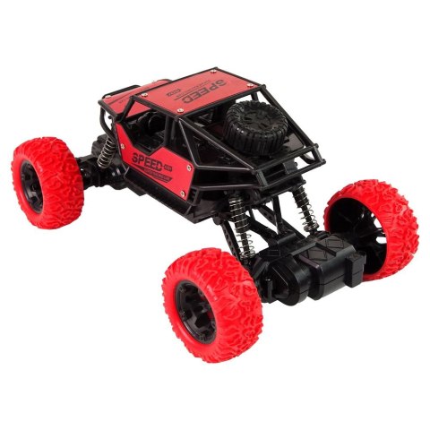 Samochód Zdalnie Sterowane Terenowe R/C 1:18 Czerwone Lean (15153)