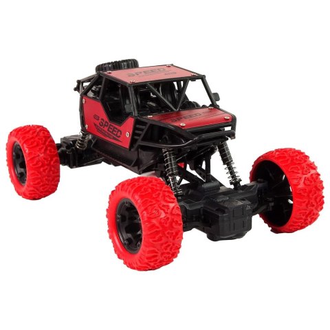 Samochód Zdalnie Sterowane Terenowe R/C 1:18 Czerwone Lean (15153)